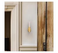 Lámpara de pared cilíndrica italiana de lujo, luz decorativa de mármol español para restaurante y balcón contemporáneos, diseño creativo simple, elegante decoración del hogar