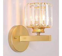 Lámpara De Pared Colgante De Cristal De Estilo Moderno Para Dormitorio, Pasillo, Sala De Estar, Soporte De Lámpara De Pared Con Interruptor De Encendido Y Enchufe E14 (No Incluye Bombilla),blanca