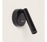 Lámpara de Pared con Luz de Lectura LED 2.5W Metal y Puerto USB Gazny
