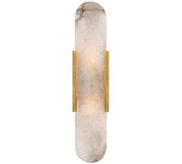 Lámpara de pared con marco ovalado moderno, luces de pared LED de mármol natural, apliques de pared for dormitorio, mesita de noche, for sala de estar, pasillo, escaleras, porche, pasillo, espejo, gab