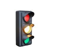 Lámpara de Pared con Semáforo, Lámpara LED de Tráfico de Estilo Retro