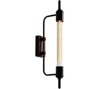 Lámpara de Pared con Tubo de Vapor Estilo Retro Industrial, Ideal para Espejos, Ideal para Estudio, Dormitorio, baño, Mesa, tocador y decoración de baño, Marca Chaner.