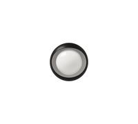 Lámpara de Pared CORNEA 150 Negro/Ópalo