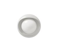 Lámpara de Pared CORNEA 220 Blanco/Ópalo