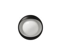 Lámpara de Pared CORNEA 220 Negro/Ópalo