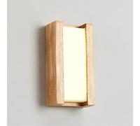 Lámpara de Pared Creative Log Wall Light con Pantalla de Lámpara de Luces de Pared de 10W Luz Led con Iluminación Minimalista Moderno Decorativo para Pasillo Salón Dormitorio Granja/Warm Whit