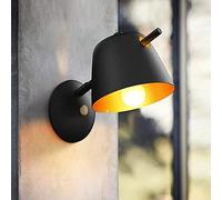Lámpara de pared de metal industrial minimalista Accesorio de decoración de macarrón Aplique de pared moderno nórdico Lámpara de pared Edison Adecuado para pasillo interior Lámpara de pared de mesa de