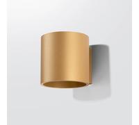 Lámpara de pared dorada Orbis