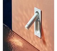 Lámpara de Pared empotrada Creativa de Hierro Forjado, Apliques de Pared giratorios Ajustables, Foco pequeño COB para Sala de Estar, Dormitorio, Pasillo, escaleras, Porche, luz de Lectura Junto a