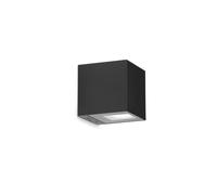 Lámpara de Pared Exterior Arca Single W100 Negro