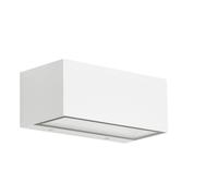 Lámpara de Pared Exterior LED Lámpara Exterior IP44 4000K 12 W Blanco Metal...