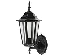 Lámpara de Pared Exterior Retro Impermeable de Aluminio Y Cristal E27, Aplique de Pared de un Solo Cabezal para Balcón, Pasillo, Escaleras, Patio, Jardín, Exterior, Lámpara de Pared Hangi de un Solo C