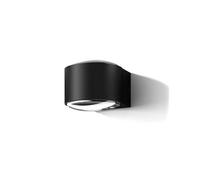Lámpara de pared FREY Negro, 2 x 6 W LED