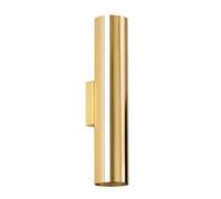 Lámpara de pared Lagos 2 en oro pulido