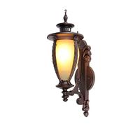 Lámpara de Pared, lámpara de matrícula de Pared al Aire Libre Retro luz Exterior de Pared Exterior como Accesorio de iluminación de Porche Accesorio de iluminación de decoración para el jardín de la