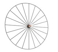 Lámpara de pared / Lámpara de techo Sirkel 60 negro