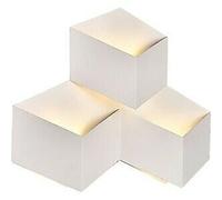 Lámpara de Muro LED 9W Wall Luz IP20 Color Blanco V-TAC VT-709 [EEK: Valor no aplicable]