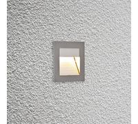 Lámpara de pared LED empotrable EVN P2140, 3000 K, aluminio