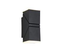 Lámpara De Pared LED Exterior Ajustable IP65 Terraza H:15 Cm Arriba Abajo