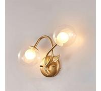 Lámpara de Pared LED Moderna, lámpara de Noche para Dormitorio, lámpara de Fondo para Sala de Estar, lámpara de Pared de Vidrio, iluminación Interior para Estudio, Pasillo, Apliques de Pared Mode