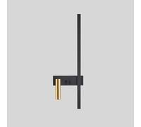 Lámpara de pared LED moderna Luz de pared de tira larga con foco ajustable, apliques lineales de fondo simple moderno, para dormitorio, sala de estar, pasillo de hotel, escalera, decoración de ca