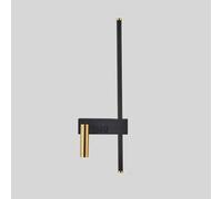 Lámpara de pared LED moderna Luz de pared de tira larga con foco ajustable, apliques lineales de fondo simple moderno, para dormitorio, sala de estar, pasillo de hotel, escalera, decoración de ca