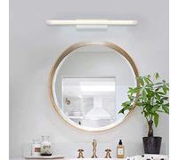 Lámpara de Pared LED para Espejo de baño, 6W, Blanco Neutro 4000K, iluminación para Maquillaje, iluminación Frontal de Espejo Blanco, luz para Armario de 44CM, no Regulable [Clase energética