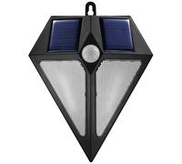 Lámpara Solar LED Sensor Movimiento PIR Crepuscular Exterior Foco Terraza Jardín