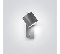 Lámpara de pared LED vintage moderna Iluminación de lectura interior Luz de pared Enchufe industrial E27 con accesorios de interruptor Aplique de pared giratorio Decoraciones de porche para dormitorio
