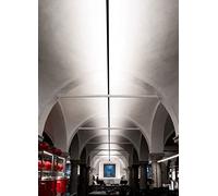 Lámpara de Pared Lineal LED Skyline - Aplique de Pasillo Interior Regulable, luz de Noche Ajustable de Acero Inoxidable, Moderna lámpara COB para Sala de Estar y escaleras (Negro, 6 m)