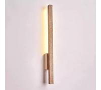 Lámpara de Pared Lineal Minimalista para Bar Interior, Decoración Moderna Del Hogar, Luces de Pared Largas Led de Mármol de 8 W, Lámpara de Pared de Piedra para Dormitorio, Sala de Estar, Pasillo Y Ba