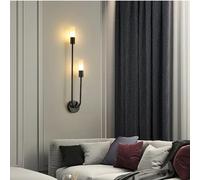 Lámpara De Pared Moderna De 21,4 Pulgadas Lámparas De Tocador LED, Luz De Pared Lineal En Forma De U Dorada, Apliques De Pared Modernos Para Pasillo De Noche, Baño, Hotel, 2700-6500 K Regulable