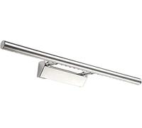 Lámpara de Pared Moderna de Acero Inoxidable para baño, Dormitorio, luz cálida, 55 cm