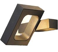 Lámpara de Pared Moderna, luz de Lectura para cabecera, Luces de cabecera, Aplique de Pared LED de Metal, Foco Interior Giratorio, luz de Pared con ángulo Ajustable para Dormitorio, Sala de Estar