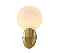 Lámpara de Pared,Moderno Vidrio Globo Sombra de Oro Luminaria de Pared, Dormitorio Lámpara Junto a la Cama Decoración Interior Sconce, Corridor Sconce Pared de Iluminación de Montaje,D Siglo Esfera /