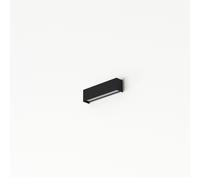 Lámpara De Pared Negra Up Down E14 B: 26 Cm Pequeña Estrecha Luz Indirecta