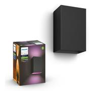 LÁMPARA DE PARED PHILIPS HUE PARA EL EXTERIOR ARRIBA/ABAJO RESONÓ NEGRO 174643