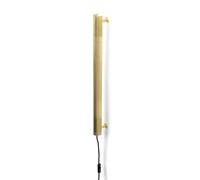 Gejst Aplique de pared Radent short 70 cm Latón