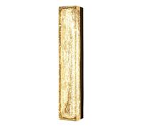 Lámpara de Pared Rectangular española Lámpara de Aplique Super Brillante Interior Montado en la Pared 3 Pantalla de Resina Regulable Arte de Hierro conciso for vestíbulo Escaleras Fondo Comedor(50cm)