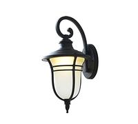 Lámpara de Pared Retro Creativa de Aluminio E27, Estilo Amen, Simple, IP23, Impermeable, para Exteriores, para Patio, balcón, Patio, iluminación de Pared