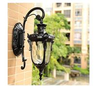 Lámpara de pared Retro Victoria Antiguo Exterior Luz de pared LED Linterna Exterior Vintage Exterior Luces de pared impermeables E27 Pasillo a prueba de humedad Pasillo Porche Villa Patio Iluminación