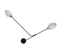 Gubi aplique de pared Satellite 2 luces blanco crema