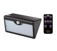 Lámpara de pared solar + SMD LED control remoto 900 lm