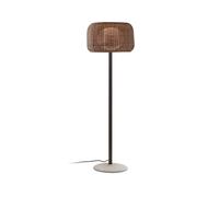 Lámpara de patio Bover Fora P, marrón grafito/marrón, altura 165 cm, True