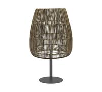 Lámpara de patio PR Home Agnar Saigon, gris, altura 71 cm