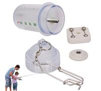 Lámpara de pesca LED genérica,Luz de señuelo LED de pesca - Luz de cebo submarino en alta mar,Diseño de sello de goma, herramientas de noche para canoa, muelle de pesca