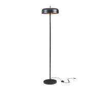 lux.pro Lámpara de Pie Barton Moderna Lámpara de Lectura para Despacho Salón Dormitorio Versátil Estable 2x E27 60W Metal Altura 159 cm Pantalla: 10x35 cm - Negro