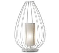 Lámpara de Pie Cell Ø36 Blanco Brillante