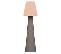 Lámpara de pie con batería Lola 165 Taupe (Taupe, Altura: 165 cm, Blanco neutro)