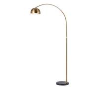 Lámpara de pie de arco ajustable, luz de lectura moderna de ternera para sala de estar, dormitorio y oficina, diseño simple, multiescena, decoración del hogar